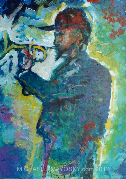 Trumpet Player, Number 28