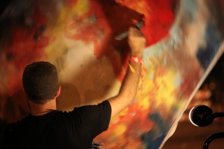 Spinning Canvas Performance